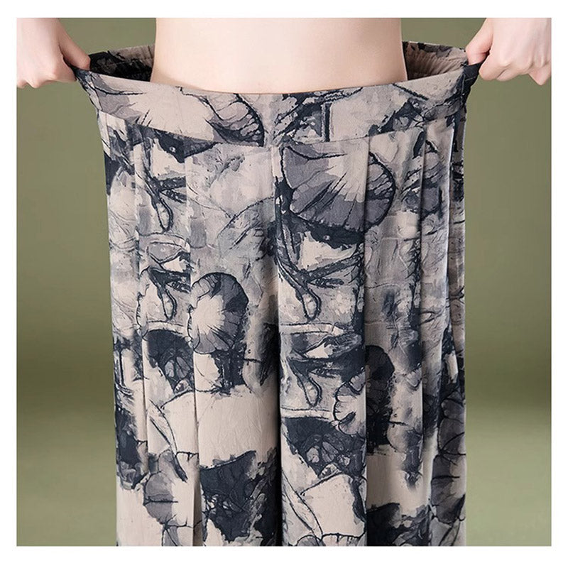 Elegant Chiffon Wide Leg Culottes