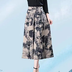 Elegant Chiffon Wide Leg Culottes