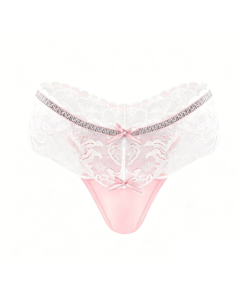 Women's Floral Lace Comfortable Low-rise Panties