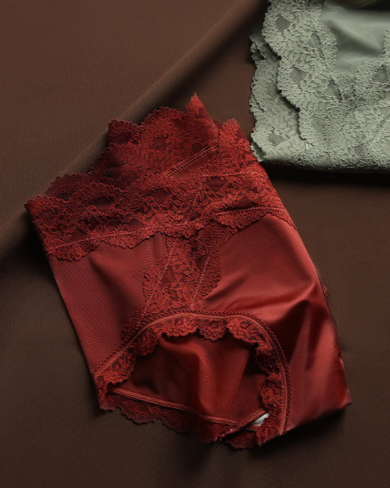 Women's Lace Breathable Tummy Control and Butt Lifting Panties