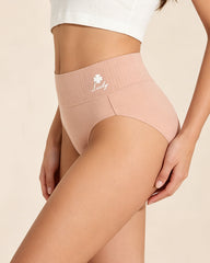 Women's High-waisted Elasticity Breathable Briefs