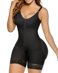 Women's Belly Tummy Lifting Butt Lifting Zipper Postpartum Body Shaper