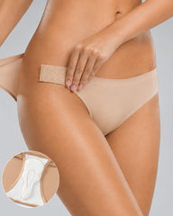Ultra-thin Seamless Side-hook No-take-off Briefs