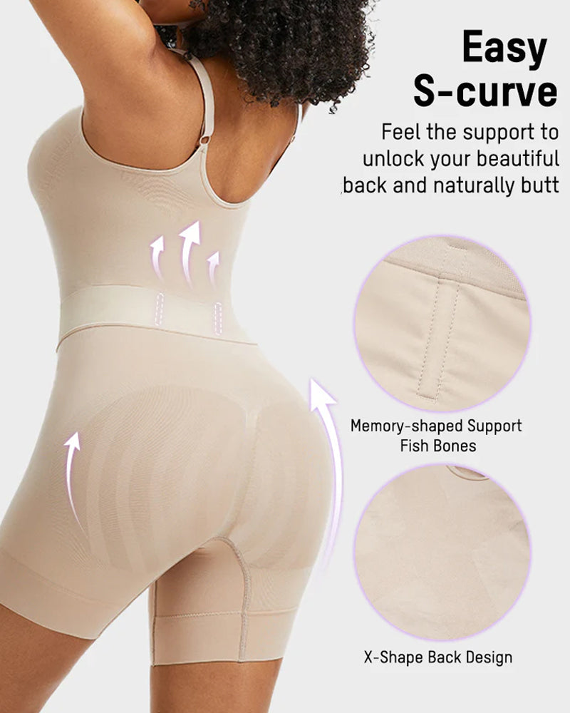 Women's Tummy Control Elastic Seamless Easy-to-Wear Bodysuit