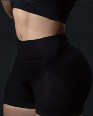 High-elastic Seamless High-waisted Tummy-control and Hip-lifting Shorts