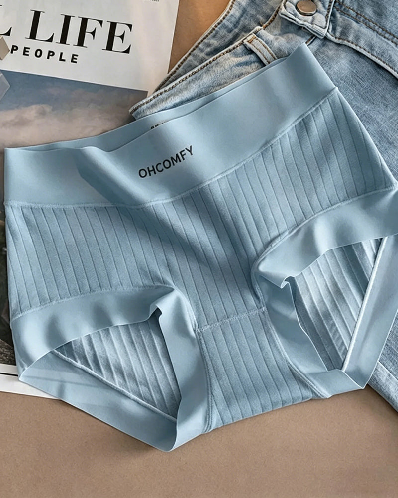 Cotton Antibacterial Seamless Breathable Briefs