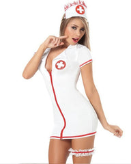 Uniform Nurse Outfit Cosplay Lingerie Set